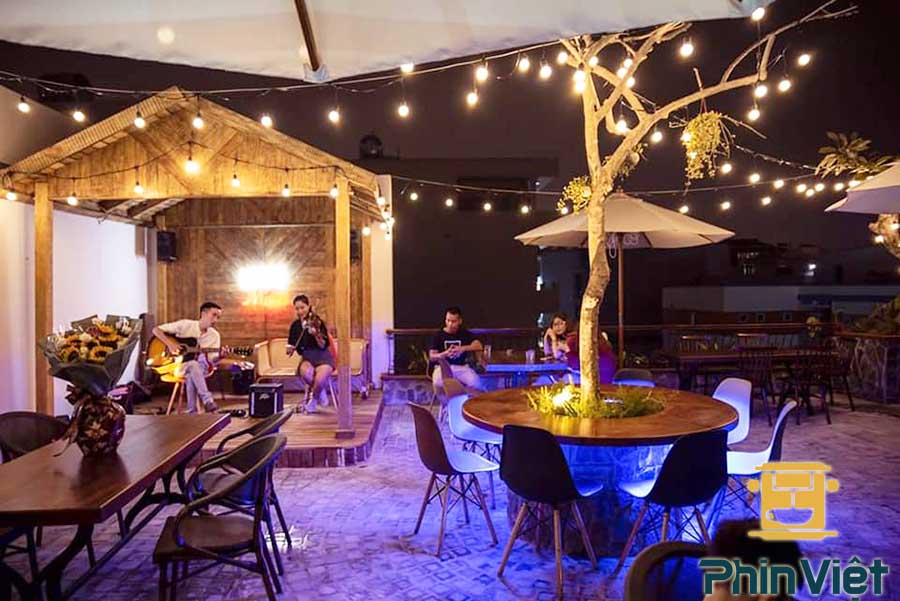 Mô hình kinh doanh quán Cà phê Acoustic từ A-Z Khong Gian Quan Cafe1