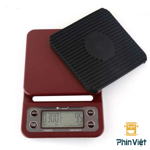 Những dụng cụ pha chế cơ bản tất cả các quán cà phê đều cần Cân điện tử L'Beans - Phin Việt