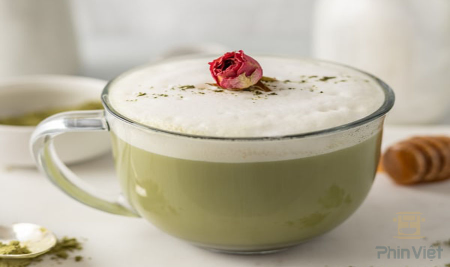 15 công thức đồ uống sử dụng máy pha cà phê GEMILAI CRM-3605 Matcha Latte