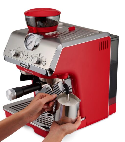 Máy pha cà phê De’Longhi La Specialista Arte EC9155.RD – Sắc đỏ nổi bật, nghệ thuật barista tại nhà